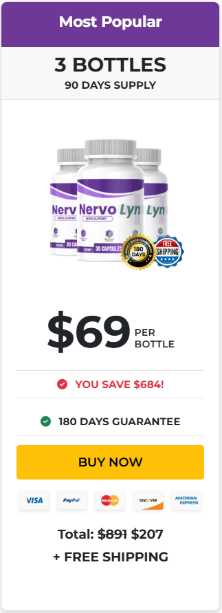 Order NervoLyn 3 Bottles